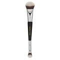 Bdellium Tools Professional Makeup Brush - Maestro Series 969 Double-ended BDHD Phase II/Phase III - With All-Vegan Synthetic Fibers For Versatile Application and Blending (Black 1pc)