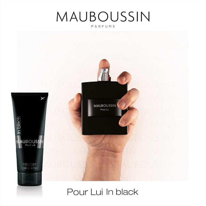 Mauboussin - Jumbo Set Pour Lui In Black : Eau de Parfum 100ml (3.3 Fl Oz) &amp Shower Gel 200ml (6.6 Fl Oz)