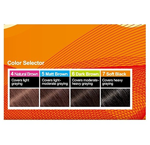 Dongsung Take 5 Hair Dye No.6 Dark Brown Covers Gray Hair in Just 5 Minutes Without Any Foul Odor! Designed to Improve Damaged Hair (Pack of 12)
