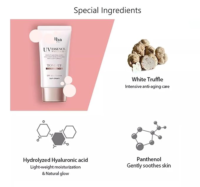 Korea Vegan Skincare_New Italian White Truffle Essence Tone-up &amp Moisturizer Sun Cream 50ml/1.69 fl.oz SPF 50+/ PA++++