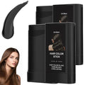Portable Hair Dye Comb for Gray Hair Coverage 2025 New Convenient Comb Hair Dye for Quick Touch-ups Instant Hair Color Stick with Comb for Women and Men (2Pcs Black)