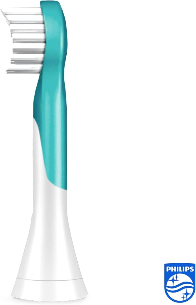 Philips Sonicare Original Brush for Kids HX6034 / 33 Gentle Cleaning of Children's Teeth from 3 Years 4 Pieces