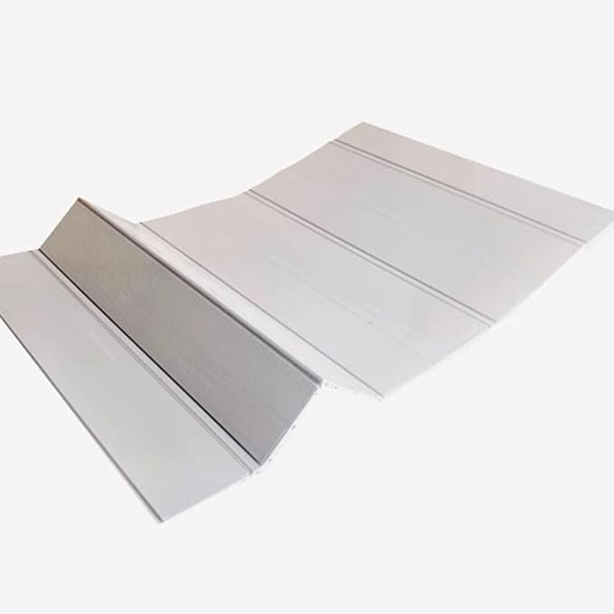 DAZULI Folding Bathtub Cover Shutter Style Bath Lids PVC Bathtub Covers White Wood Grain Bathtub Tray Keep Dust/Junk Out Keeping The Bath Water Warm(Size:75x115x0.6cmColor:White)
