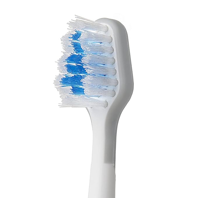 Waterpik Triple Sonic Tooth Brush Heads Replacement Complete Care STRB-3WW 3 Count (Pack of 1) White