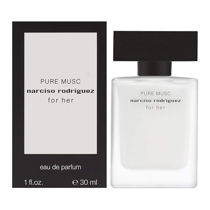 Narciso Rodriguez Pure Musc Eau de Parfum Spray for Women 1.0 Ounce Multi