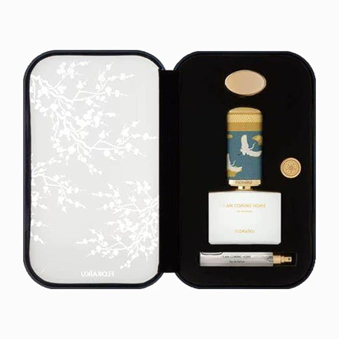 Floraiku I Am Coming Home for Everyone Eau de Parfum Spray 1.69 Ounce + 0.33 Ounce | Unisex Fragrance with Ginger Lemon Bergamot White Tea &amp Musk
