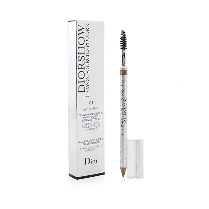 Dior Diorshow Powder Texture Long Wear Eyebrow Pencil #01 Blond 0.04 Ounce