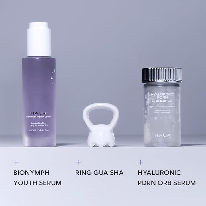 HAUA Hyaluronic PDRN 30000 ppm Orb Serum Salmon DNA PDRN Korean Skincare Anti-Aging Skin Repair Firming Deep Hydration Radiance Booster Wrinkle Care Stocking Stuffers | 1.58 oz