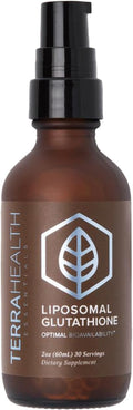 Terra Health Essentials - Liposomal Glutathione - Supports Immunity Skin Hair and Healthy Aging - Maximum Absorption Glutathione Supplements - 30 Day Supply