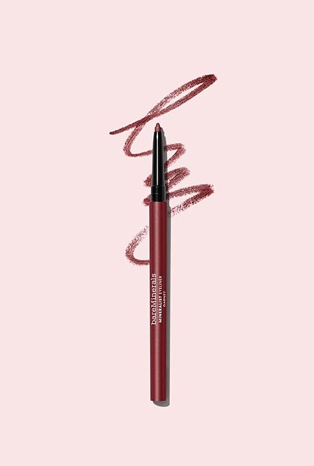 bareMinerals Mineralist Lasting Eyeliner Mineral-Based Waterproof Eyeliner Long-Lasting Color Smudge-Proof Transfer-Proof Retractable Vegan