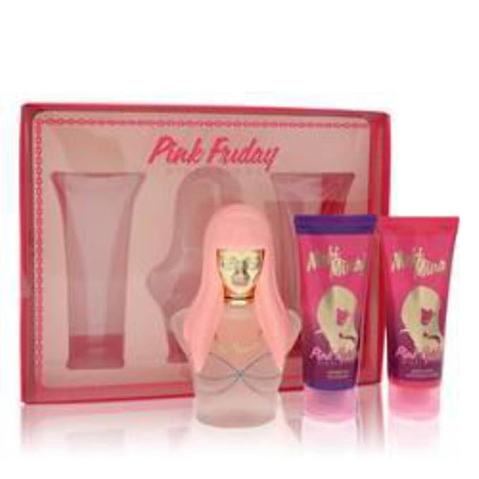 Nicki Minaj Pink Friday 3 piece Women's Perfume Gift Set 3.4 Fl Oz