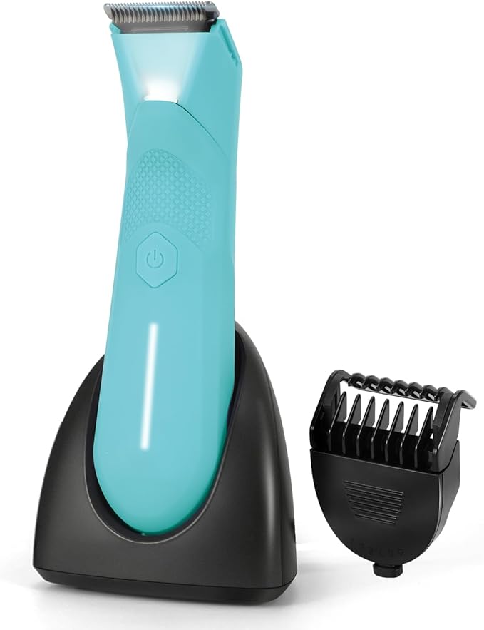 Bikini Trimmer for Women Electric Shaver for Women with Light Pubic Hair Trimmer Waterproof Wet/Dry Personal Body Hair Grooming 7 Precisions 240 Minutes Shaving