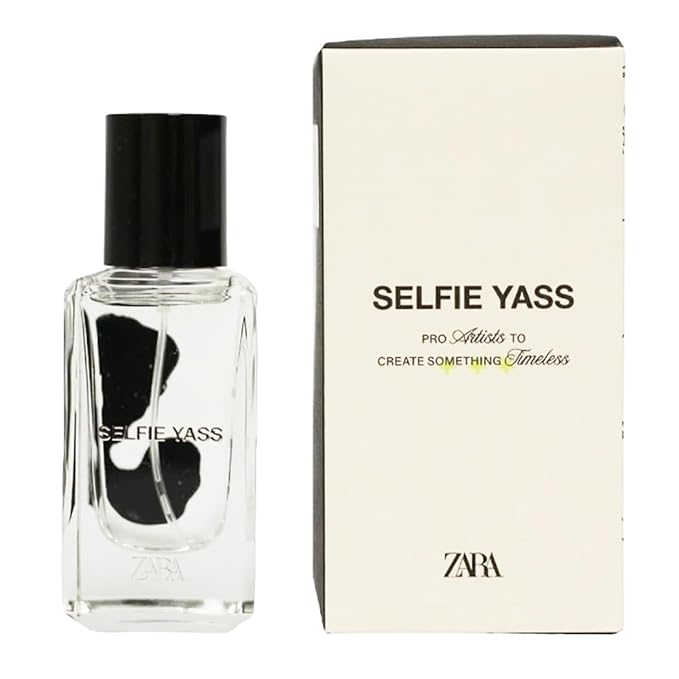 Zara Selfie Yass Kids Perfume Fresh Citrus Fragrance with Grapefruit &amp Lavender Notes Minimalist Urban Long-Lasting Cologne Eau de Toilette EDT 30ml (1.0 fl. oz.)