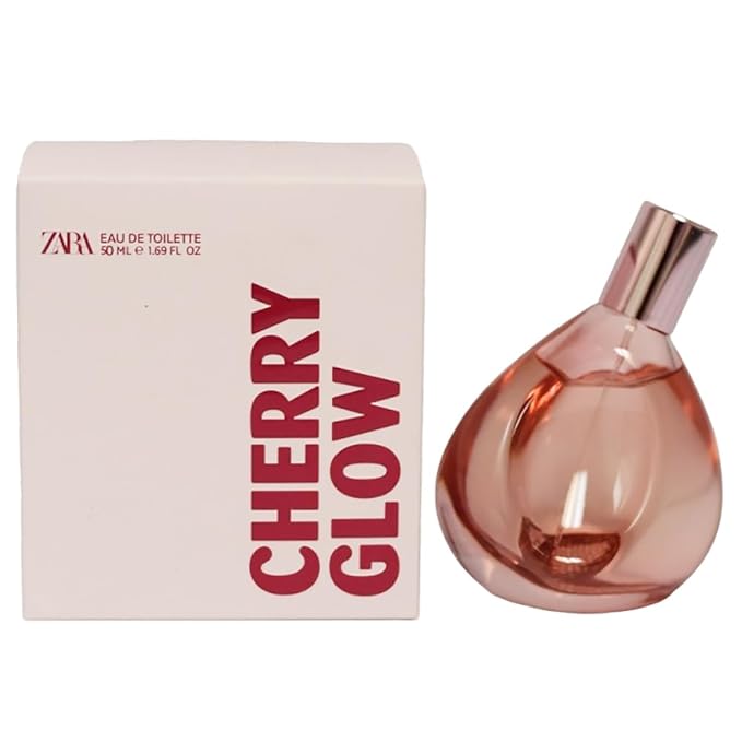 Zara Cherry Glow Kids Perfume Fruity Chocolate Sweet Cherry &amp Creamy Chocolate Scent Playful Summer Fragrance by Am?lie Jacquin Eau de Toilette EDT 50ml (1.69 fl. oz)