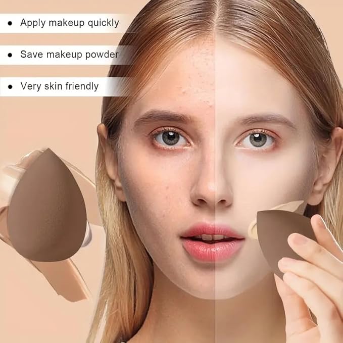 42Pcs Brown Makeup Brushes Set Professional Makeup Kit Multi-functional Makeup Tool Set with Facial Makeup Accessories Foundation Makeup Brush Kit Eye and Face Make up Brushes &amp Tools