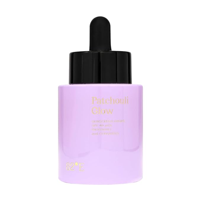 Patchouli Glow Sunscreen Drops SPF 40 PA Plus by 82E for Women - 1 oz Sunscreen