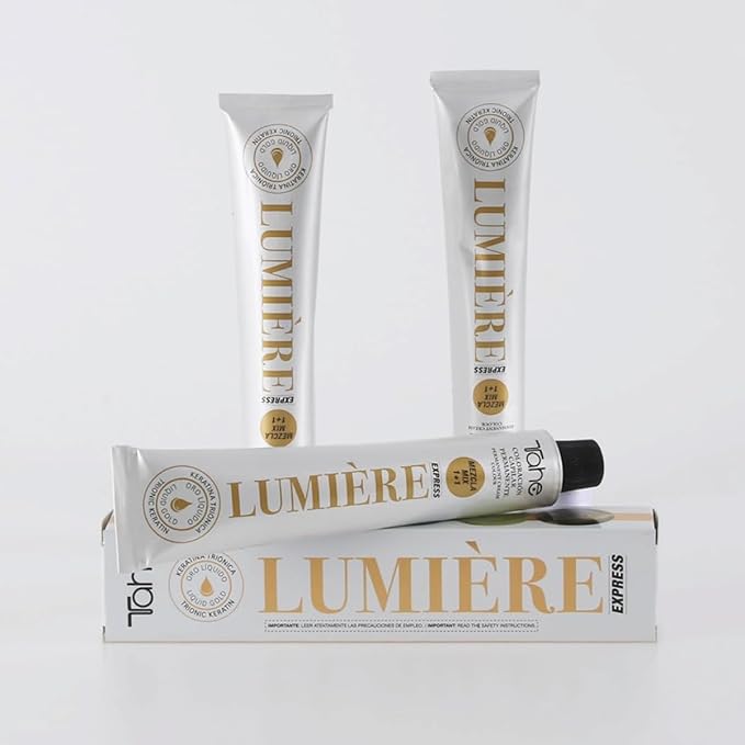 Tahe Lumiere Express Permanent Hair Color Cream 100ml (4.77 Medium Intense Violet Brown 100ml)