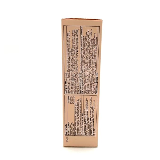 Eight Saints Chase the Sun Broad Spectrum SPF (30) Face Moisturizing Sunscreen Natural and Organic Mineral-Base Sun Protection Daily Face Moisturizer 2 Ounces New Formula