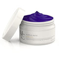Purple Hair Mask - Tones Blonde Silver Brassy Hair - Deep Conditioning with Argan Oil ProVitamin B5 - Hydrating Repairing - Vegan Sulfate and Paraben Free - 8.45 fl oz