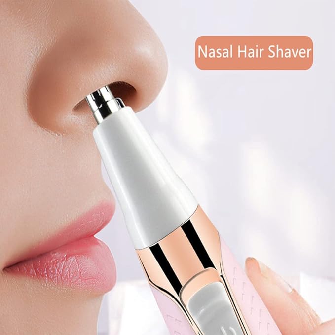 Electric Lady Shaver 5-in-1 Painless Electric Razor for Women Bikini Trimmer Women Body Hair Removal for Legs Arms Underarms Face Eyebrow and Bikini