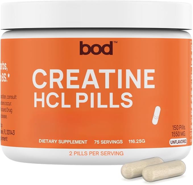 Creatine HCL Capsules ? 150 Pills | Creatine Hydrochloride Supplement for Men &amp Women | Easy-to-Swallow Alternative to Monohydrate Powder Unflavored &amp Keto-Friendly