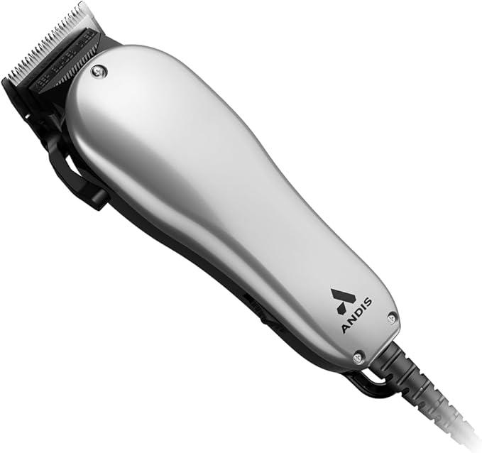 Andis 19150 Clipper All-in-one 13 pc Kit Adjustable Blade for Kids &amp Adults - Powerful Magnetic Motor with Corded Electric Effortless Hair Cutting for All Types ? Gray