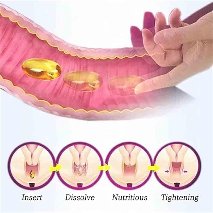 Instant Anti-Itch Detox Slimming Products Natural Detox Viginal Capsulesa Natural Detox Viginal Gel (8Bag)