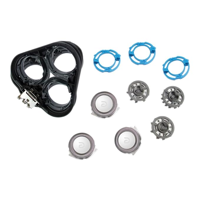 2024 New Complete Head Assembly Replacement for Philips Norelco Series 5000 Shavers S5335 S5340 S5355 S5360 S5370 S5380 S5390 S5391 S5395 S5396 S5400 S5420 S5510 S5520