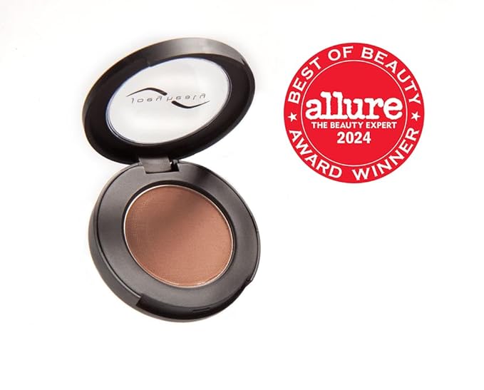Joey Healy Luxe Brow Powder Natural and Soft Definition Eyebrow Powder Waterproof Brow Makeup Formula Equestrian (Auburn)