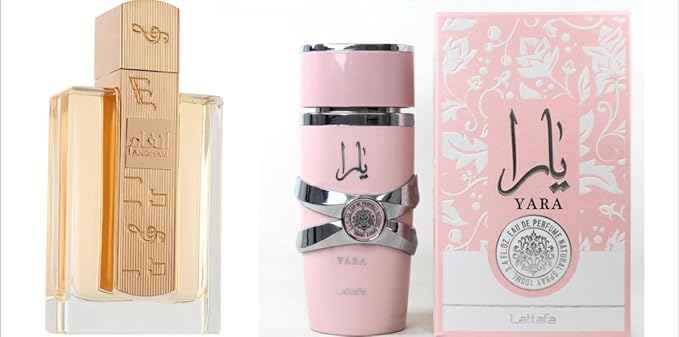 Generic Pink Yara and Angham Perfume Gift Set 100ml