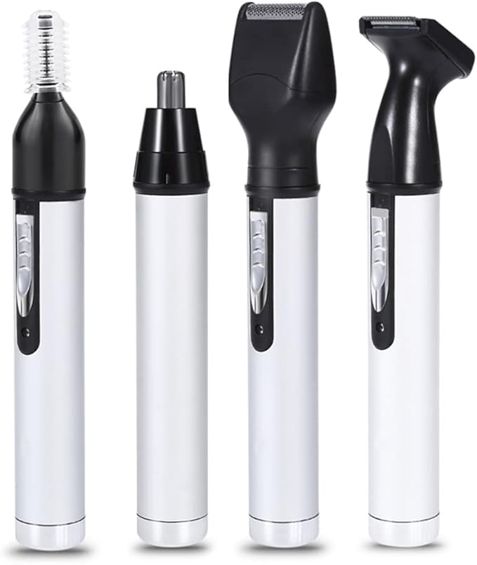 4 In1 Electric Nose Ear Trimmer for Men Shaver Rechargeable Hair Removal Eyebrow Trimer Safety Product Shaving Machine Face Care