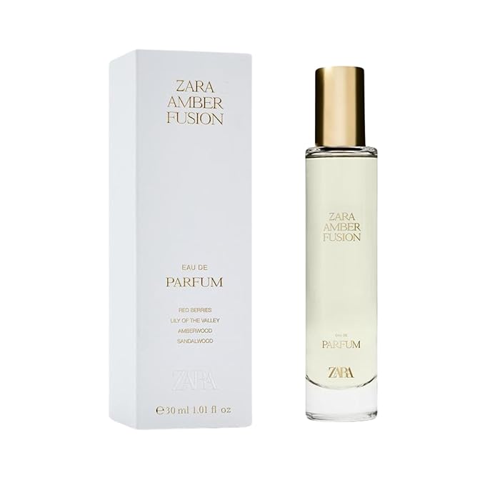 Zara Amber Fusion Perfume for Women EDP Eau De Parfum 30 ML (1.0 FL. OZ)