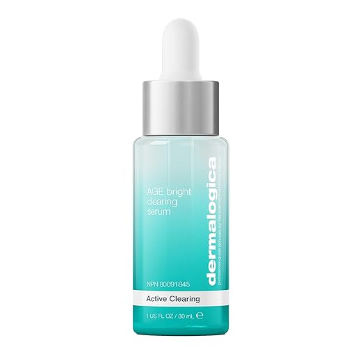 Dermalogica Age Bright Clearing Serum (1 Fl Oz) Anti-Aging Face Serum with Salicylic Acid - Promotes Smoother Clearer Brighter and More Even Skin