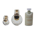 BVLGARI Omnia Crystalline 3-Piece Set for Women (3.4 Oz Eau De Toilette Spray + 0.5 Oz Eau De Toilette Spray + 2.5 Oz Body Lotion)