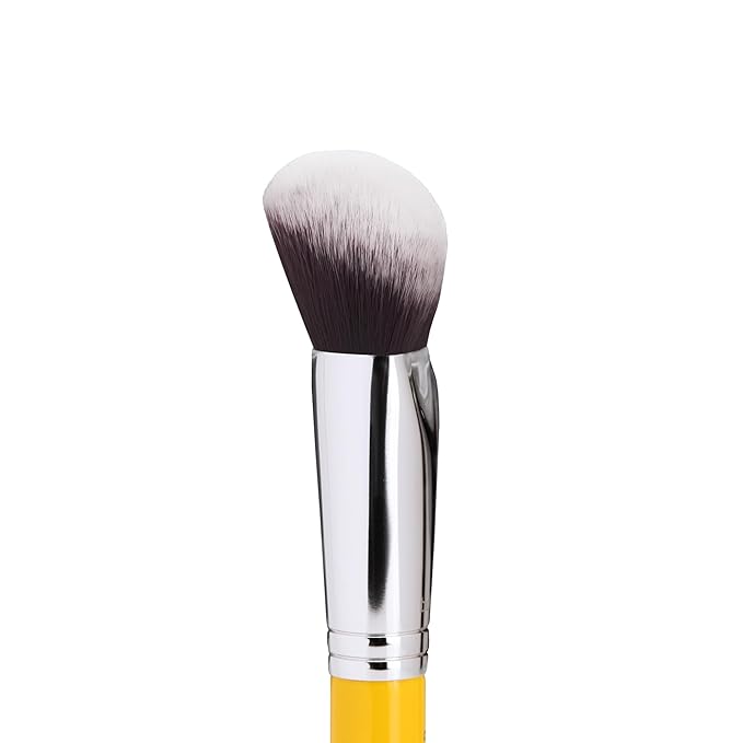 Bdellium Tools Professional Makeup Brush - Studio Series 988 BDHD Phase I Large Face Foundation/Powder - With Soft Synthetic Fibers For Application &amp Blending (Yellow 1pc)
