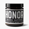 Honor Initiative Beard Butter - Coffee Vanilla Chestnut - Beard Softener and Conditioner - 3.4 fl. oz. - Formulated With All Natural Ingredients.