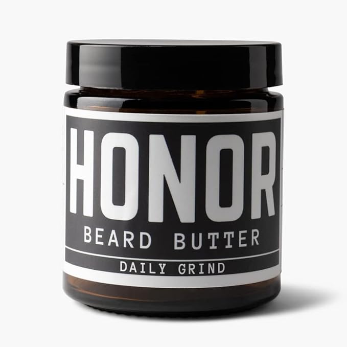 Honor Initiative Beard Butter - Coffee Vanilla Chestnut - Beard Softener and Conditioner - 3.4 fl. oz. - Formulated With All Natural Ingredients.