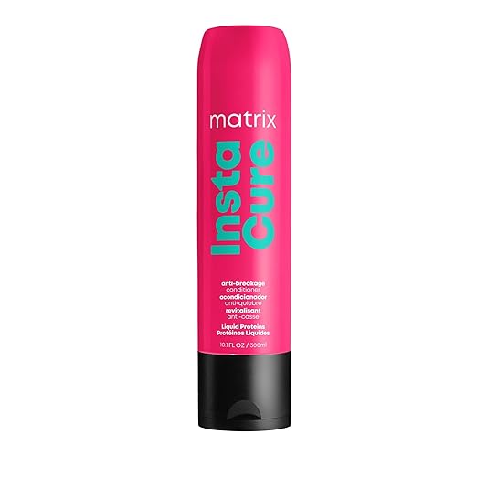 Matrix Instacure Anti-Breakage Conditioner - Repairs Strengthens &amp Nourishes Hair Reduces &amp Prevents Breakage &amp Frizz For Dry Damaged Color Treated &amp Brittle Hair Vegan