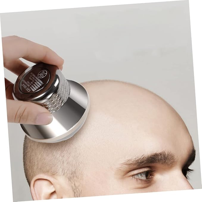 1 Set Cordless Trimmer for Men Mens Beard Clipper Hair Removal Machine Haircut Set Grey to Rotate Cosmetic Stainless Steel