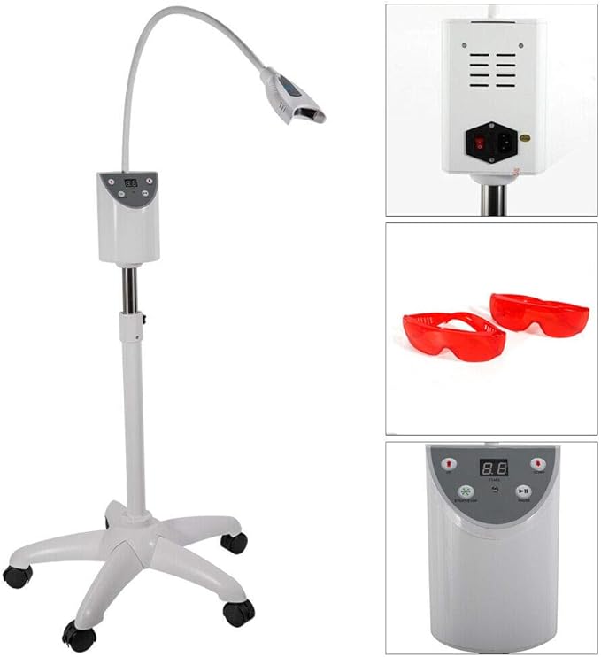 Mobile Teeth Bleaching Accelerator Lamp Tooth Whitening Blue LED Light