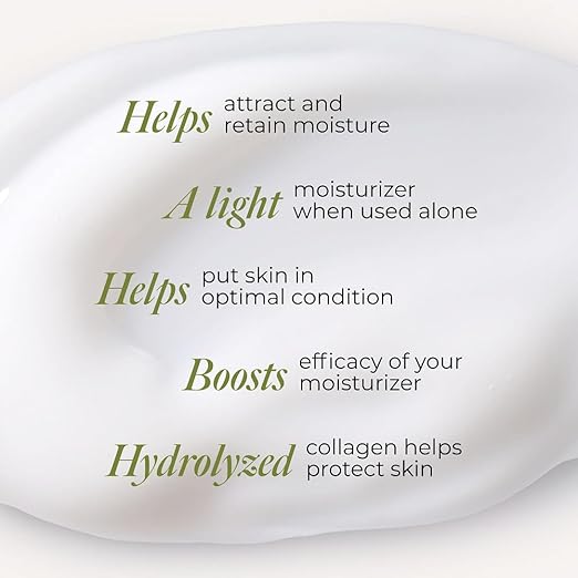 Borghese Curaforte Moisture Intensifier - Moisturizer Booster Serum for Uneven Tone &amp Fine Lines with Hyaluronic Acid &amp Collagen For All Skin Types