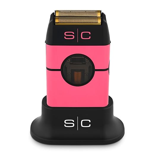 StyleCraft Instinct Metal Cordless Double Foil Shaver with IN2 Vector Motor Intuitive Torque Control USB-C Rechargeable