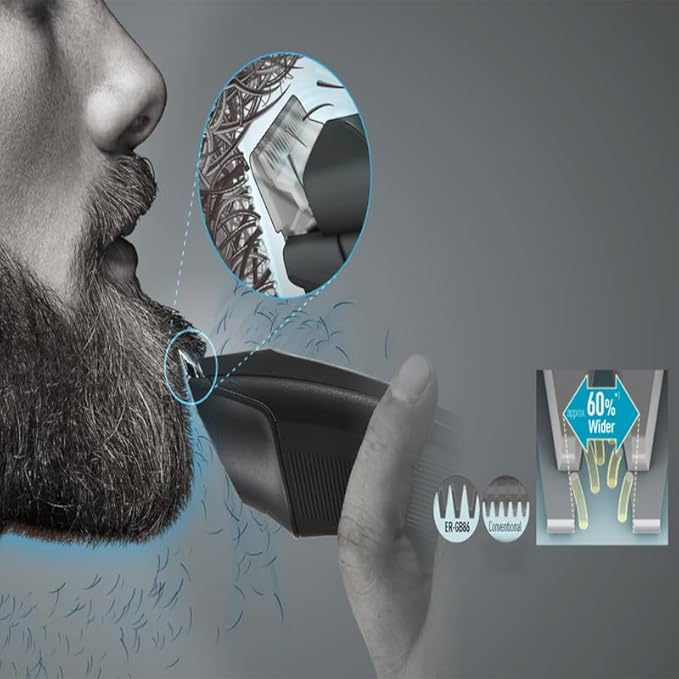 Replacement Beard Trimmer Blade for Panasonic ER-GB96 / ER-GB86 Electric Clipper Hair Clipper Cutter Head Accessories