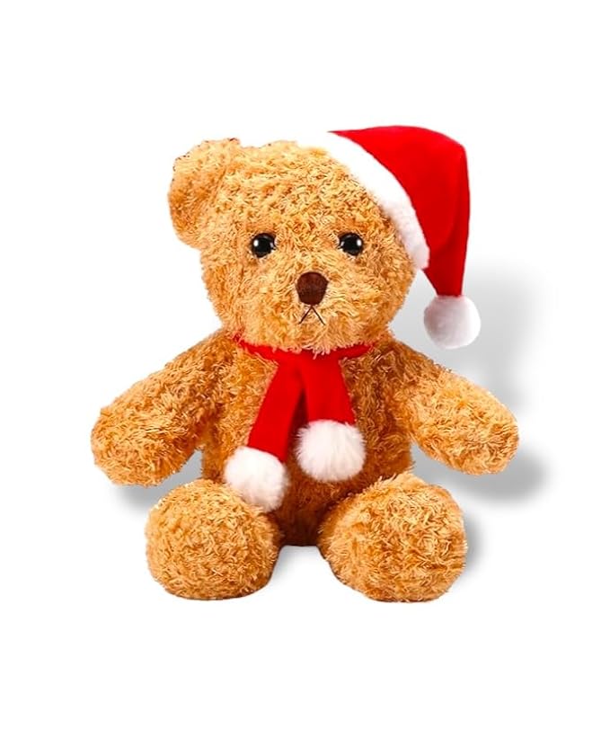Merry Christmas Gift Set Aromas for Men (Nao+Elements+Vegueros+Montecristo+Un Toque) + Merry Christmas Teddy Bear (peluche Feliz Navidad)