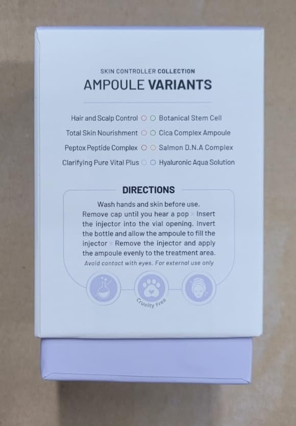 BR?UN HY - Control Hyaluronic Aqua Solution Ampoule - A Korean Serum Booster for Face to Use as a Skin Care Serum 1.18 fl.oz