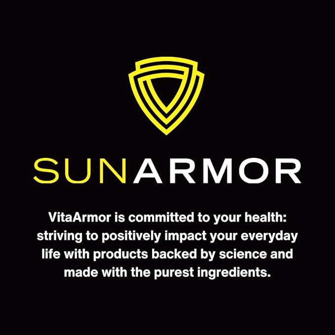 SunArmor Advanced with Nicotinamide and Powered by Polypodium Fights The Signs of Photoaging Use with Sunscreen Dermatologist Developed 120 Capsules