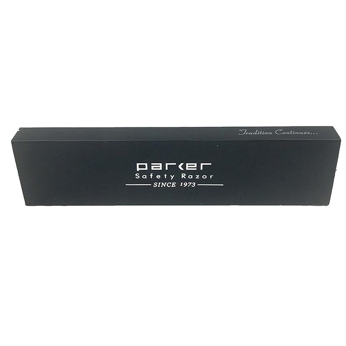 Parker SRW Professional Stainless Steel Barber Razor with 100 Premium Blades ? Replaceable Blade Straight Razor for Precision Grooming Men?™s Shaving &amp Barbershop Use | Iconic Brand