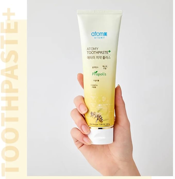BC233 Korean Toothpaste Propolis Bees Dental Oral Care System (7.05 Oz x 3 pcs)