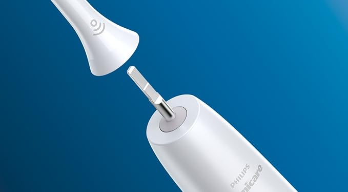 Philips Sonicare W DiamondClean - Genuine Replacement Electric Toothbrush Heads White 4 Pack One Year Supply HX6064/65