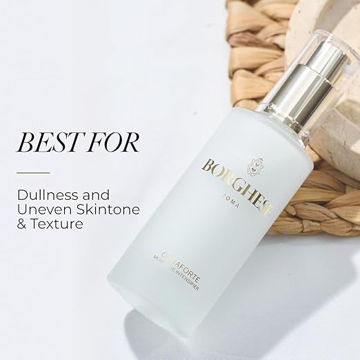 Borghese Curaforte Moisture Intensifier - Moisturizer Booster Serum for Uneven Tone &amp Fine Lines with Hyaluronic Acid &amp Collagen For All Skin Types